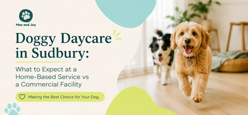 Doggy Daycare in Sudbury: What to Expect at a Home-Based Service vs a Commercial Facility